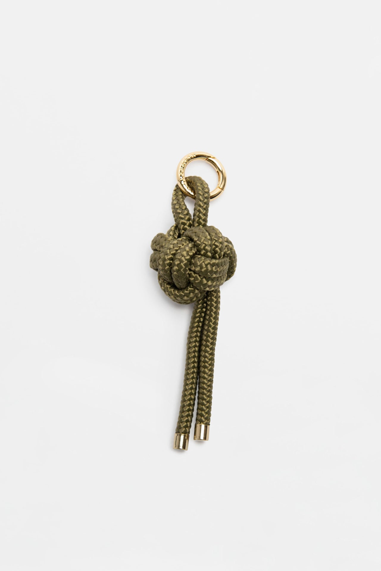 The KNOT KEYCHAIN Olive