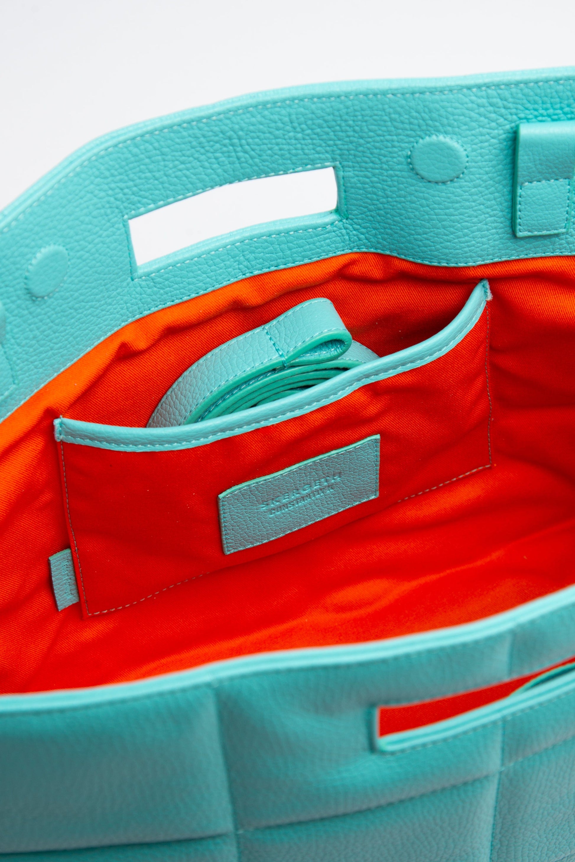 The QUILTED BAG SOFT Aqua CONSTANTLY K X SKERGETH - JULIA SKERGETH